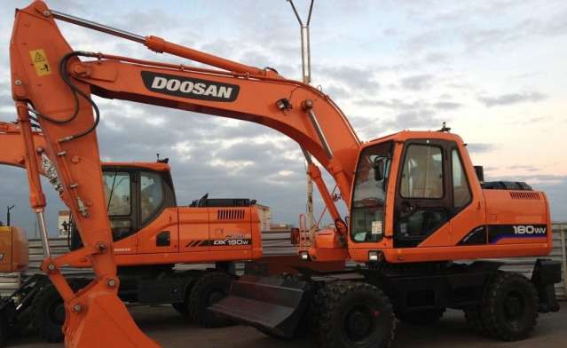 Колёсный экскаватор Doosan S180W-V