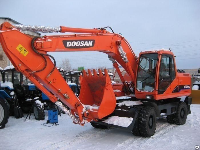 Колёсный экскаватор Doosan S180W-V